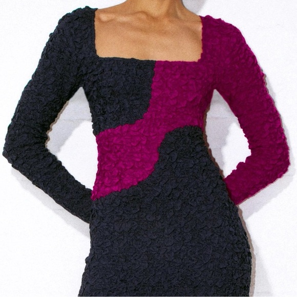Mara Hoffman Dresses & Skirts - NWT Mara Hoffman Amy Midi Dress - Navy Multi - Size Small